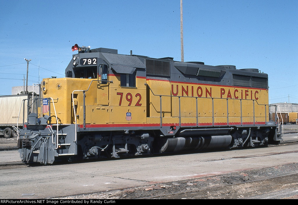 UP 792 at South Sacramento yard